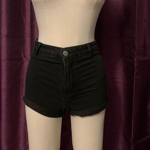 Stretchy Black Shorts